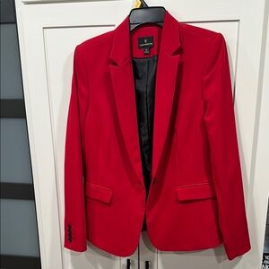 omen's Red Blazer